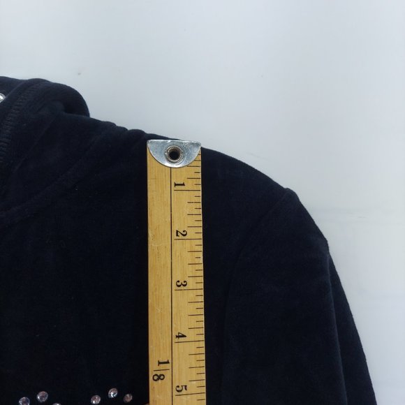 Disney Parks Mickey Mouse Velour Hoodie size small - Picture 7 of 8